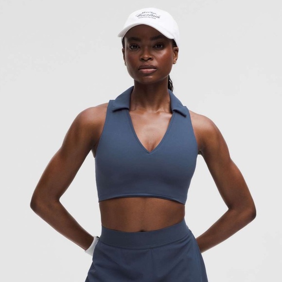 Lululemon Collared Tennis Longline Bra *Medium Support B/C Cup